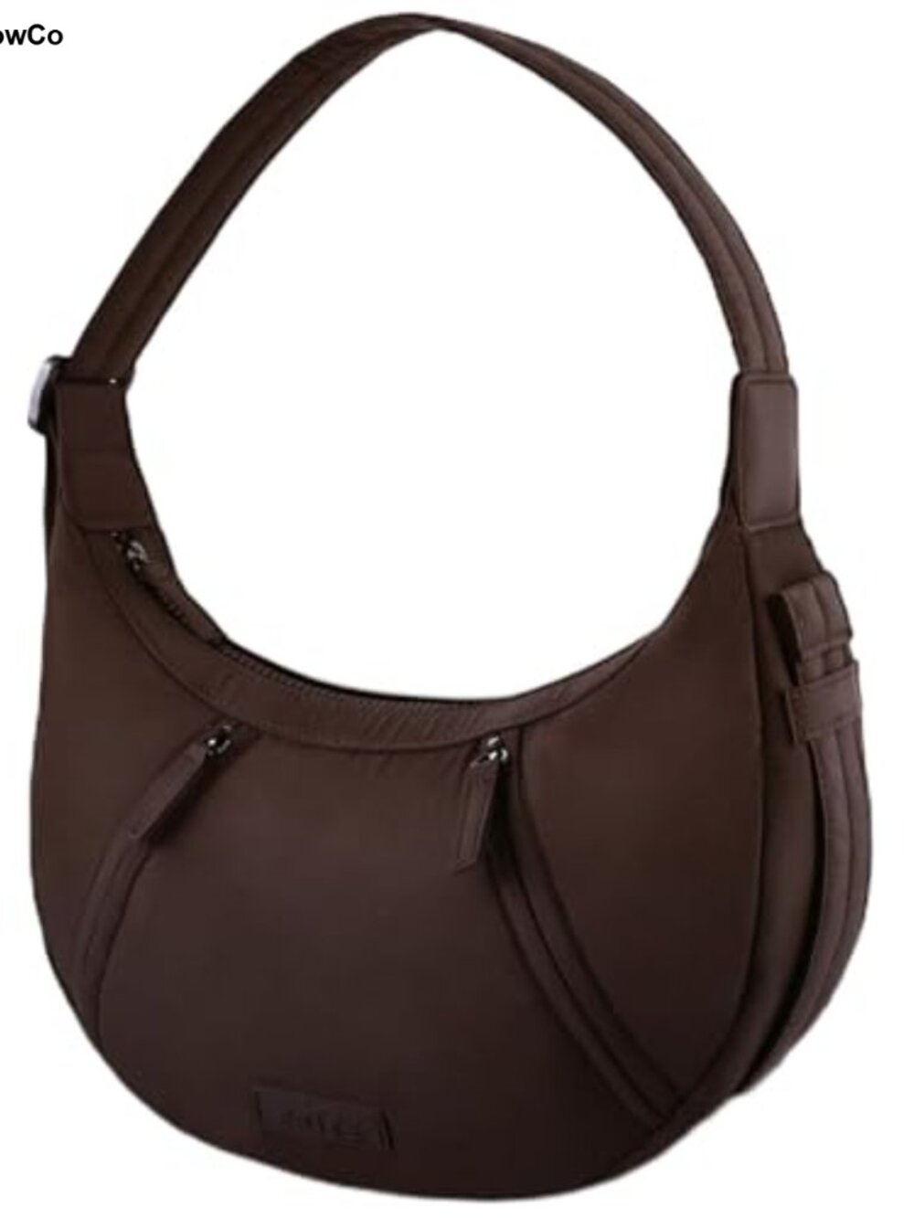 Crescent Crossbody Bag for Women Lightweight Nylon Shoulder Purse with